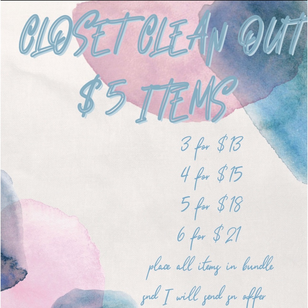 CLOSET CLEAN OUT